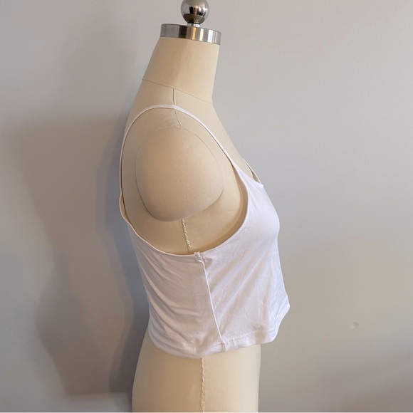 BP x Nordstrom Cropped Camisole/ Tank Top- White- Size XL- NWT - Picture 3 of 7